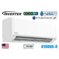 Điều hòa Panasonic 18000BTU 1 chiều inverter U18BKH-8 Điều hòa Panasonic 18000BTU 1 chiều inverter U18BKH-8